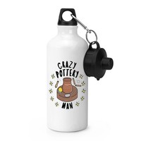 VerrüCkt Pottery Mann Stars Sports Wasserflasche Lustig Scherz Dad VäTer Tag