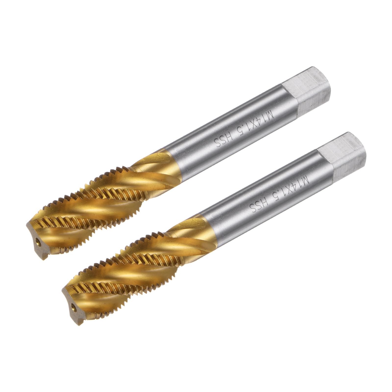 QUARKZMAN 2pz Maschi Filettatura Scanalatura Spirale, Maschio Filettatura Metric