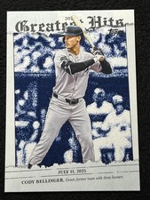 2026 TOPPS SERIES 1 CODY BELLINGER #GH-15 GREATEST HITS YANKEES 3 HOME RUN