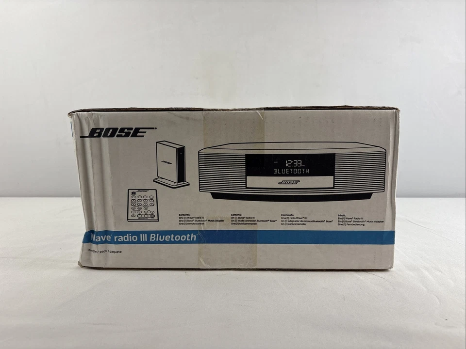 Bose Wave Radio III Bluetooth 626078-1300 120V NEW In Box Factory SEALED - Image 2 of 4