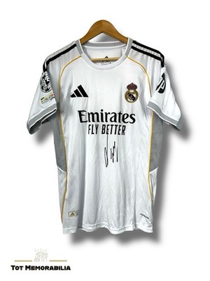 Real Madrid ユニフォーム サイン入り Franco Mastantuono Signed Real Madrid Shirt Jersey WITH Proof