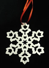 James Avery Sterling Silver Ornament Flower Design Retired