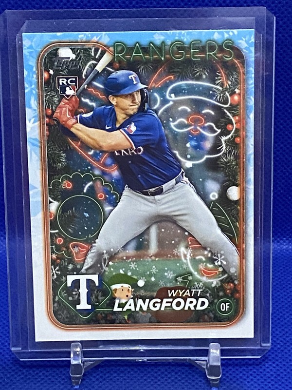 2024 Topps Holiday - Hidden Elf Wyatt Langford #HE-2 (RC)