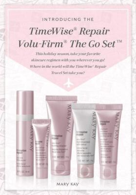 Travel Sized 5 Piece Skin Care Set TimeWise Repair Volu Firm Age Defying Esse...