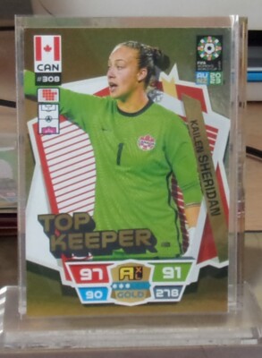 2022-23 FIFA WWC Top Keeper Gold - Kailen Sheridan - Canada #308