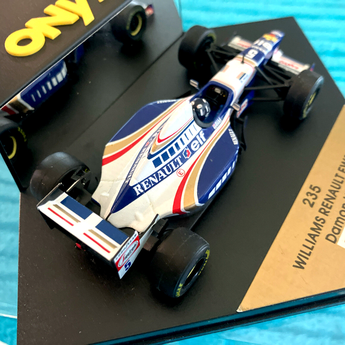 特価 BBR (1/43) ウィリアムス RENAULT FW17 Onyx F1 235 Williams Renault FW 17 Damon Hill Driver 1:43