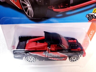 Hot Wheels 190/250 LIMITED GRIP HW HOT TRUCKS 6/10 BLACK AND RED