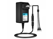 12V 2A AC DC Adapter Charger 1-4 Splitter For Surveillance DVR Camera Power Cord