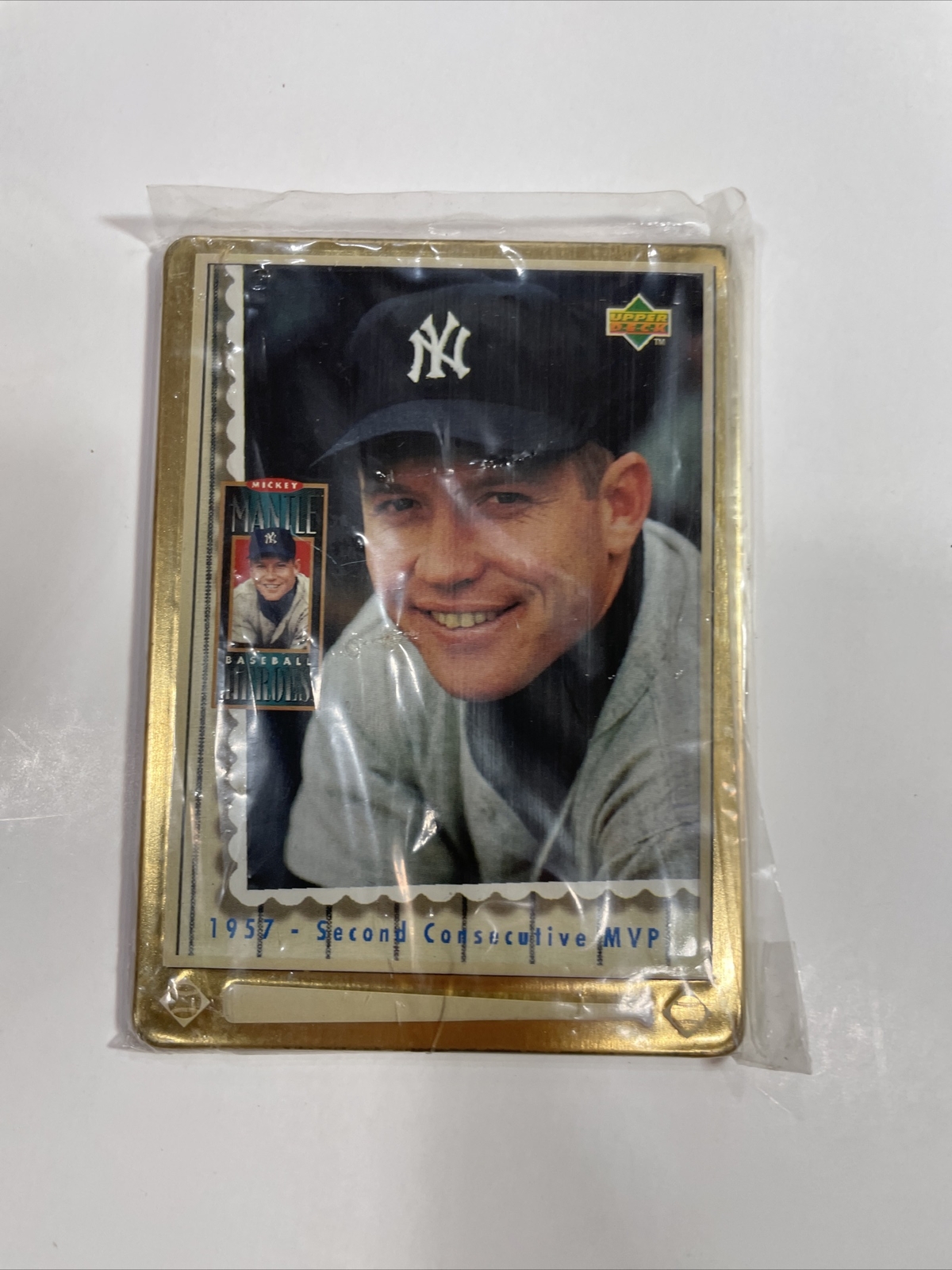 1995 Upper Deck Metallic Impressions Mickey Mantle Complete Set Yankees