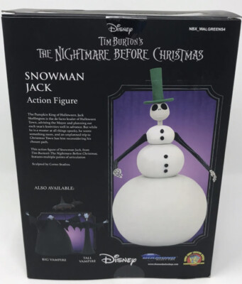 ジャック・スノーマン　フィギュアセット（限定品） Disney The Nightmare Before Christmas Snowman Jack