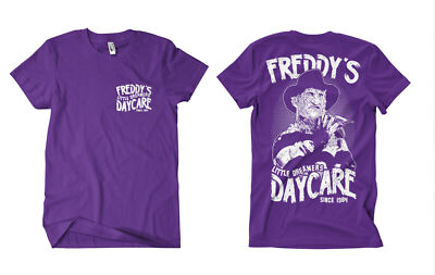 Freddys Daycare T-Shirt Kult Movie Horror Voorhees Jason 13th Blood Slasher TV
