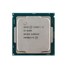 Intel Core i3-8100 SR3N5 CPU Processor 3.6GHz Quad-Core LGA1151