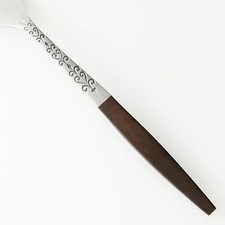 Interpur INR2 Stainless Brown Synthetic Wood Handle MCM Flatware CHOICE