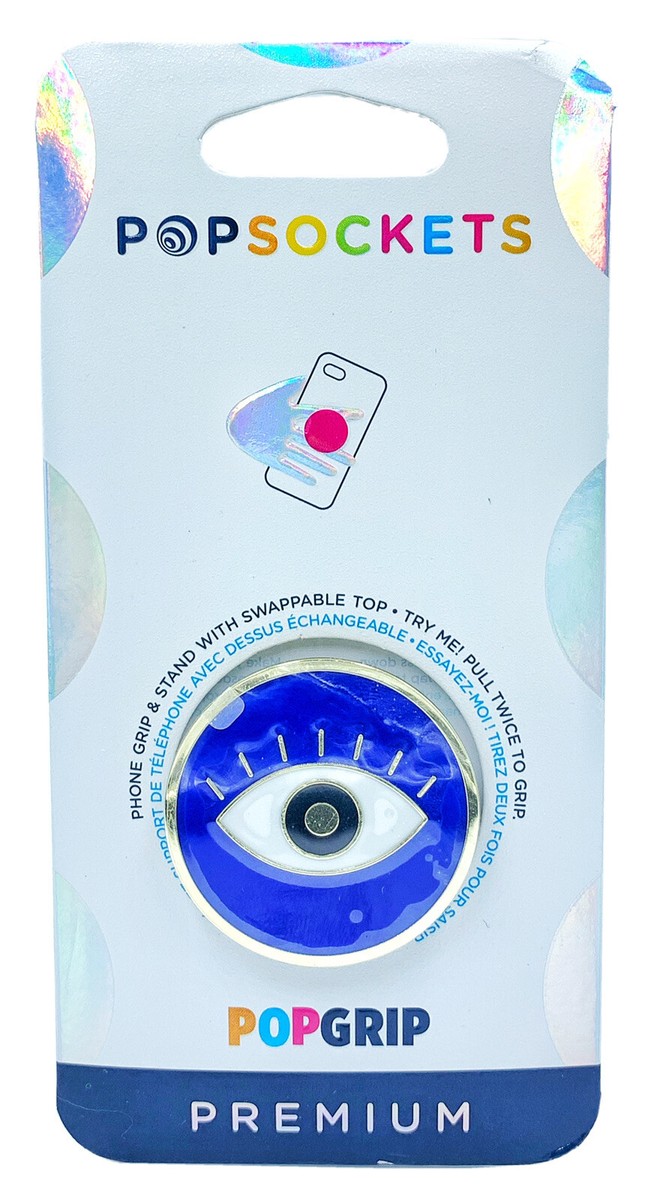 PopSockets Enamel Metal Evil Eye 🧿 Blue Swap PopSocket Pop Socket