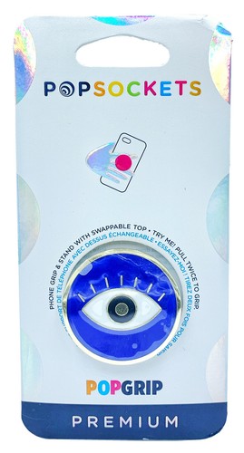 PopSockets Enamel Metal Evil Eye 🧿 Blue Swap PopSocket Pop Socket PopGrip - Afbeelding 1 van 3