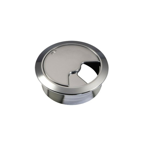 Passacavi Plastica Cromo Opaco Table Kabel-Durchlass Decoder via Cavo Ø 60 80 - Bild 4 von 10