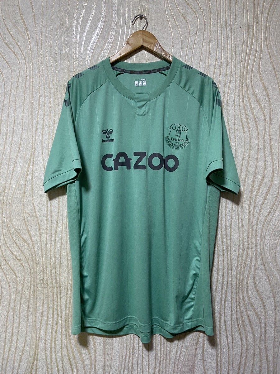 【新品未使用】Everton 2021シーズン 3rdユニフォーム hummel EVERTON 2021 2022 THIRD SHIRT FOOTBALL SOCCER JERSEY HUMMEL