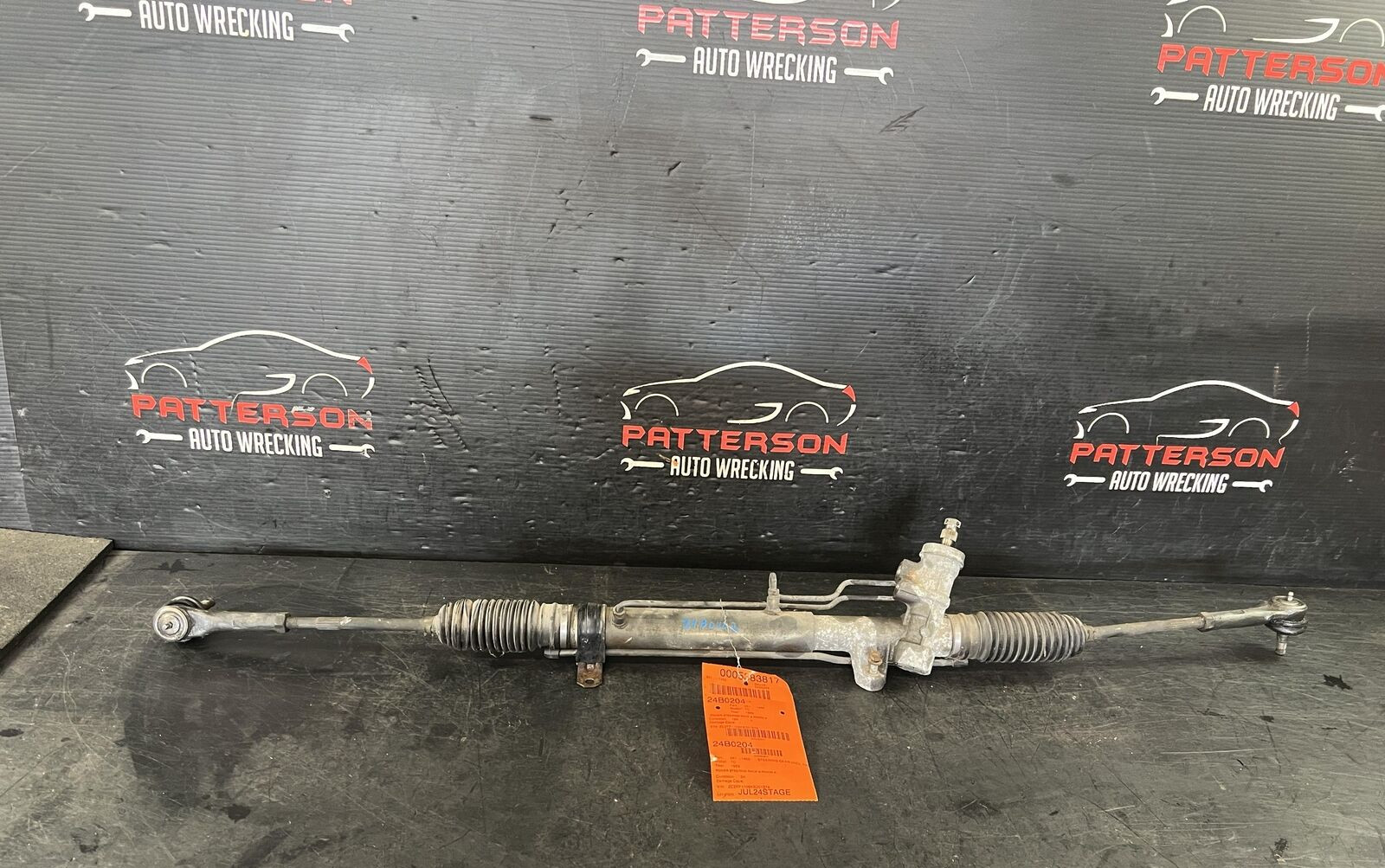 89-91 CHRYSLER TC MASERATI POWER STEERING RACK & PINION 19K MILES