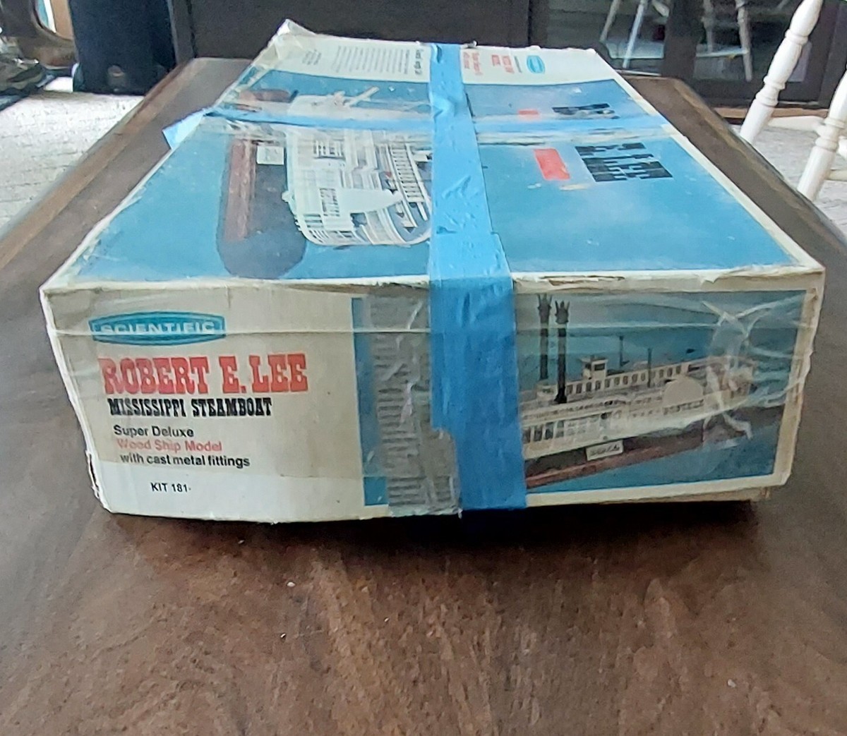 scientific model 木製船模型 Robert E. Lee Vintage SCIENTIFIC Robert E Lee WOOD MODEL BOAT SHIP Kit