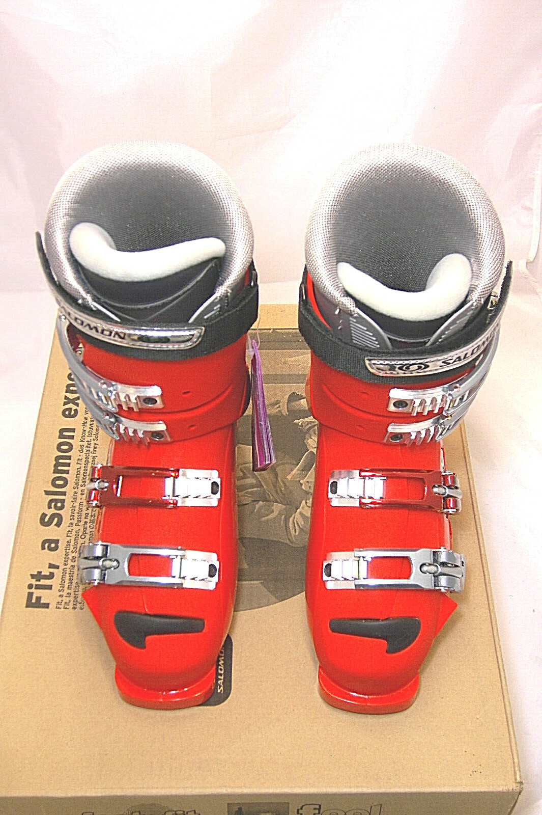 Stivali da sci bambini junior SALOMON COURSE 90 Carbonlink taglia: 38 39 MP 24 5 NUOVI!