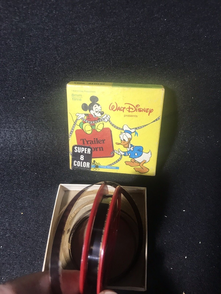 Trailer Horn” (1950), Super 8mm Film, Walt Disney, Donald Duck