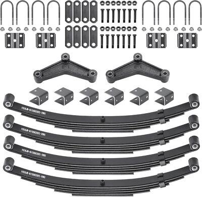 5 Leaf 3000lb Capacity Double Eye Spring for 5200lb-6000lb Tandem Trailer Axle &