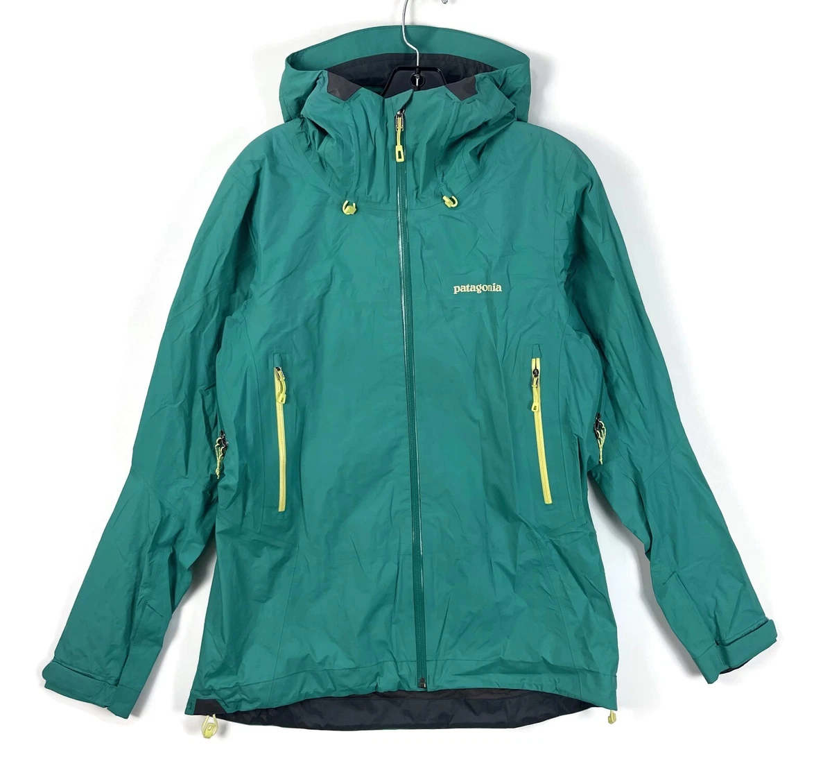 Patagonia Super Cell Waterproof Jacket Womens Medium green GORE-Tex M 83826  $289