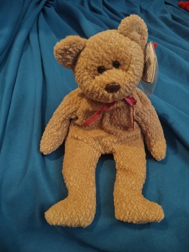 Ty Beanie Babies Curly The Bear Plush Toy - 4052