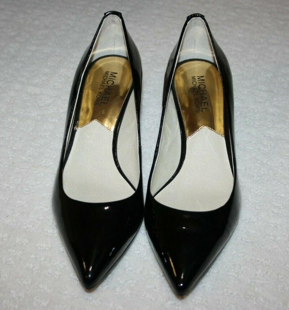 michael kors patent pumps