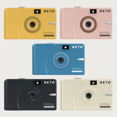 RETO 22mm Ultra Wide & Slim réutilisable 35mm Camera Appareil photo argentiques