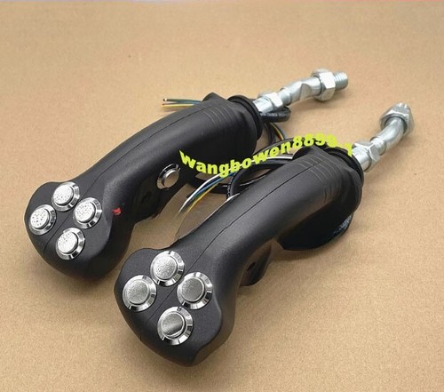 Modifica mietitrebbia escavatore manico joystick in metallo 5 pulsanti (6 linee) - Foto 2 di 7