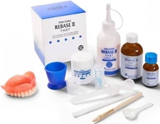 TOKUYAMA REBASE II KIT- Chairside Hard Denture Reline Material Long Expiry