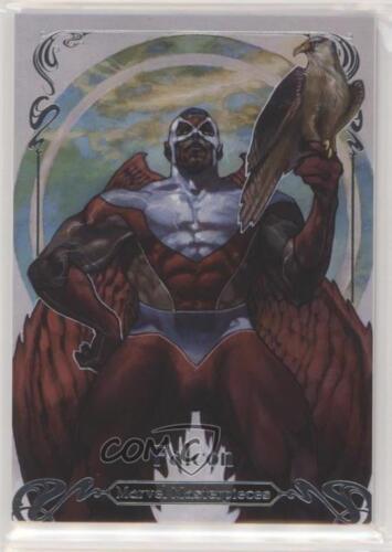 2018 Upper Deck Marvel Masterpieces Level 2 1005/1499 Falcon #53 0l2 - Picture 1 of 3