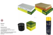 MANN-FILTER Filtersatz MANNOL Klimareiniger für Chrysler PT Cruiser 2.0 2.4