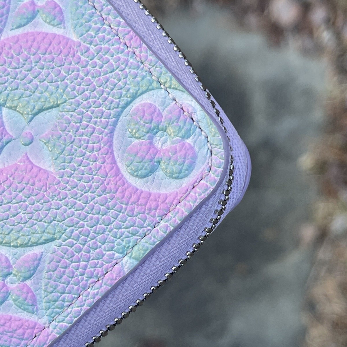 Louis Vuitton Lilac Summer Stardust Zippy Compact Wallet | eBay