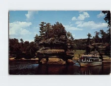 Postcard The Sugar Bowl Lower Dells of the Wisconsin River Wisconsin USA