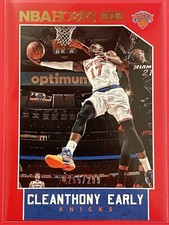 2015-16 Panini NBA Hoops Cleanthony Early Red /299 #87 Basketball Knicks