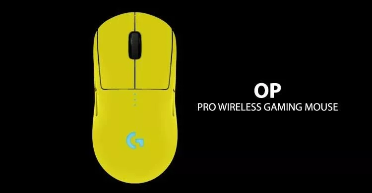 Logitech G PRO OP/PIXEL Wireless Gaming Mouse - Lime/Yellow LIMITED EDITION