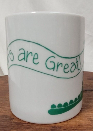 Taza de cocodrilo Gators son geniales 8 oz vintage gráfico personalizado cerámica café té - Imagen 3 de 12