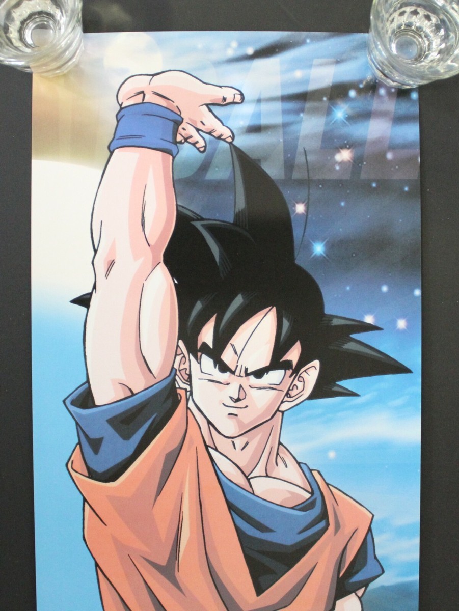 Dragon Ball Z VERTICAL POSTER 50 cm #005 Rare Goku Destructo Disk