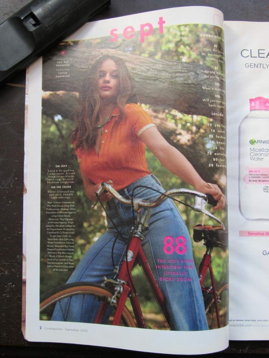 Cosmopolitan Magazine September 2020 Joey King Cover Sex Toy Boom