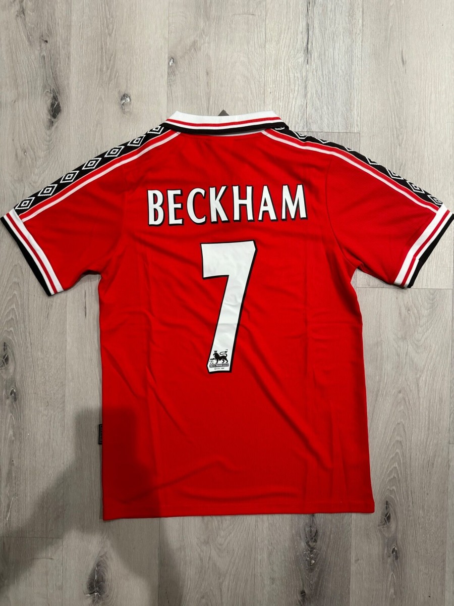 David Beckham Manchester United Retro 1998/99 Vintage 98/99