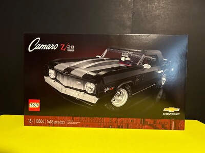 Lego Icons 1969 Chevrolet Camaro Z28 10304 Customizable Classic
