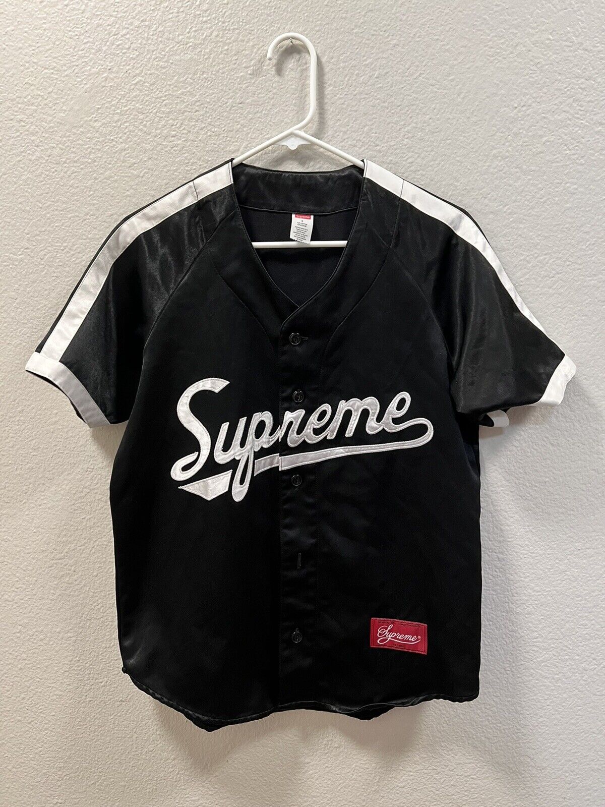 Buy Supreme Denim Baseball Shirt Louis Vuitton/SS17 - Stadium Goods