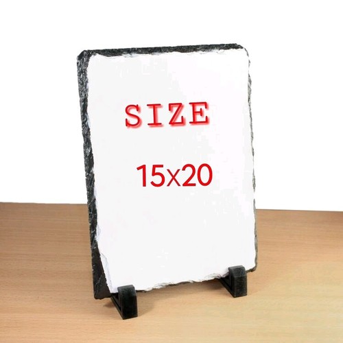 Personalised Photo Slate Frame Gift For Mum Dad Friends - Picture 3 of 3