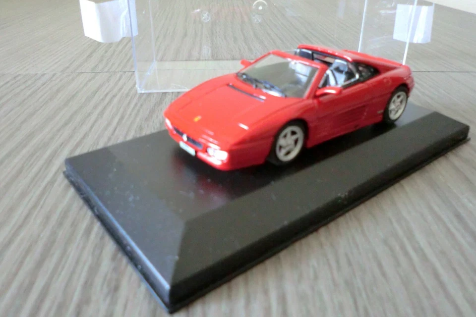 FERRARI 348 TS 1989-  MODELLO BANG SCALA 1/43 - CON BOX TRASPARENTE - Immagine 4 di 4