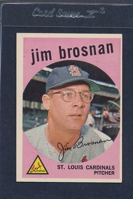 1959 Topps #194 Jim Brosnan Cardinals EX 59T194-42715-4 | eBay