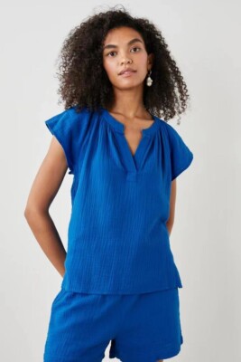 Brand New Rails Maribel Top - Sapphire  $168