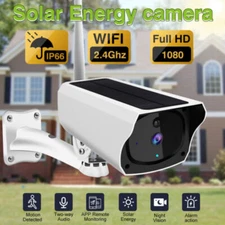 CCTV HD Outdoor 1080P Solar Powered Security Energy Camera Wireless WiFi IP Home