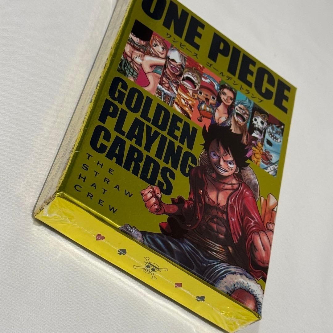ONE PIECE Golden Playing Cards Poker Deck JUMP SHOP Japan JF 2024